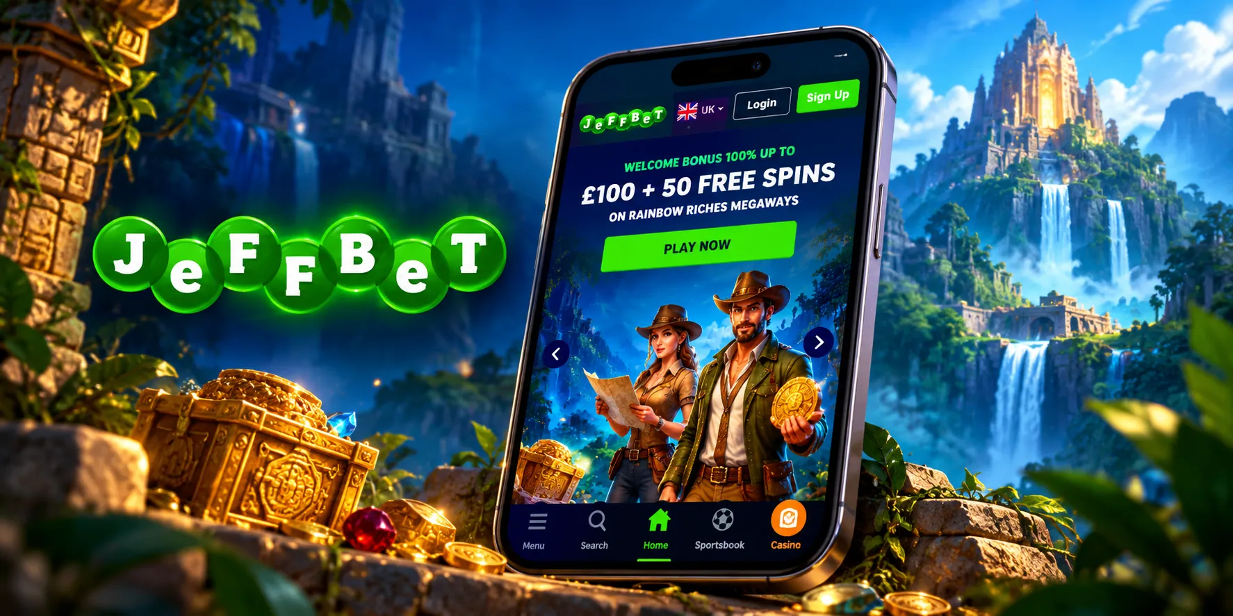 JeffBet Casino App Screenshot